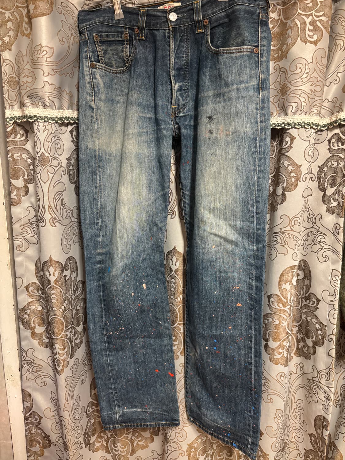 리바이스 청바지 페인팅 상품이미지1