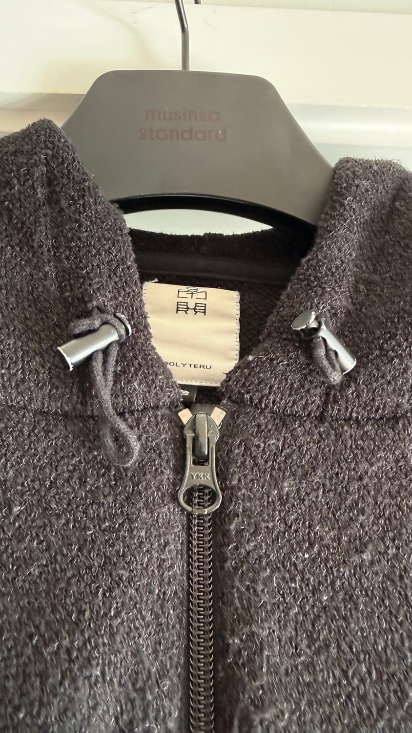 폴리테루 후드집업 2사이즈  상품이미지3