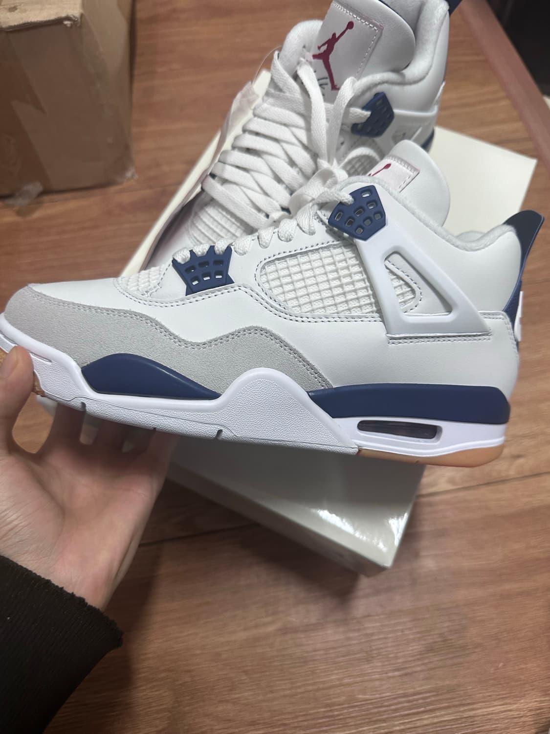 나이키 조던4 sb 네이비 255 새상품 상품이미지2