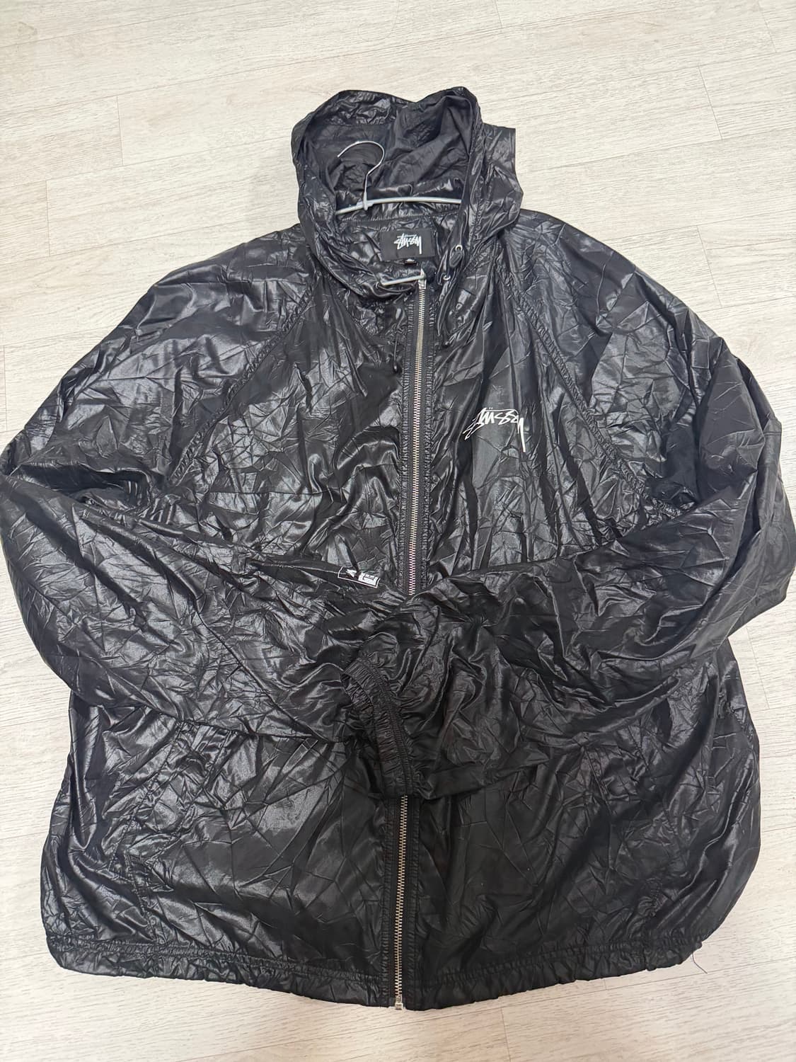 Stussy 비치쉘링크바람막이 블랙 XL 상품이미지1