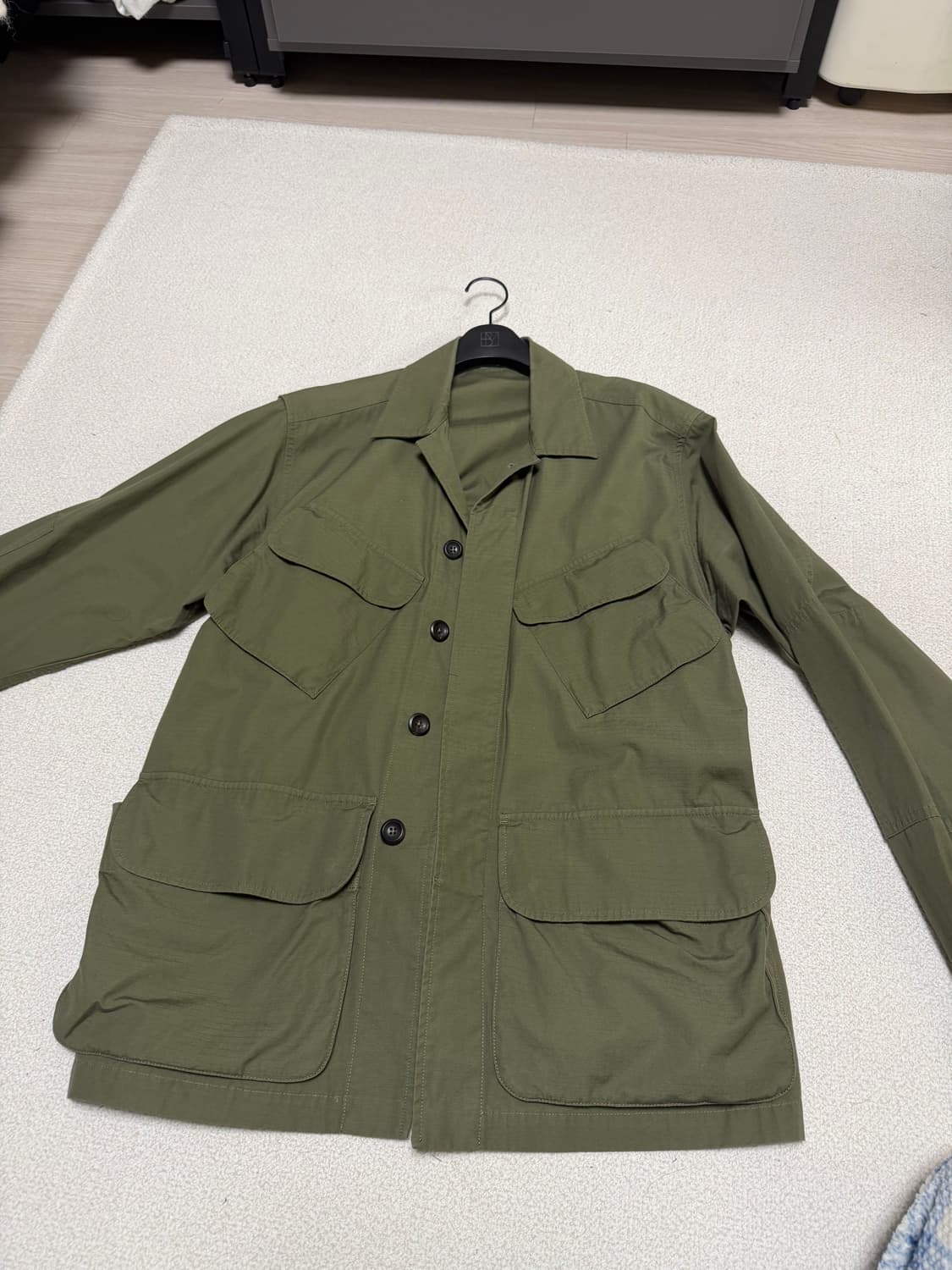 드레익스 립스탑 퍼티그 자켓 올리브 40사리즈 상품이미지1