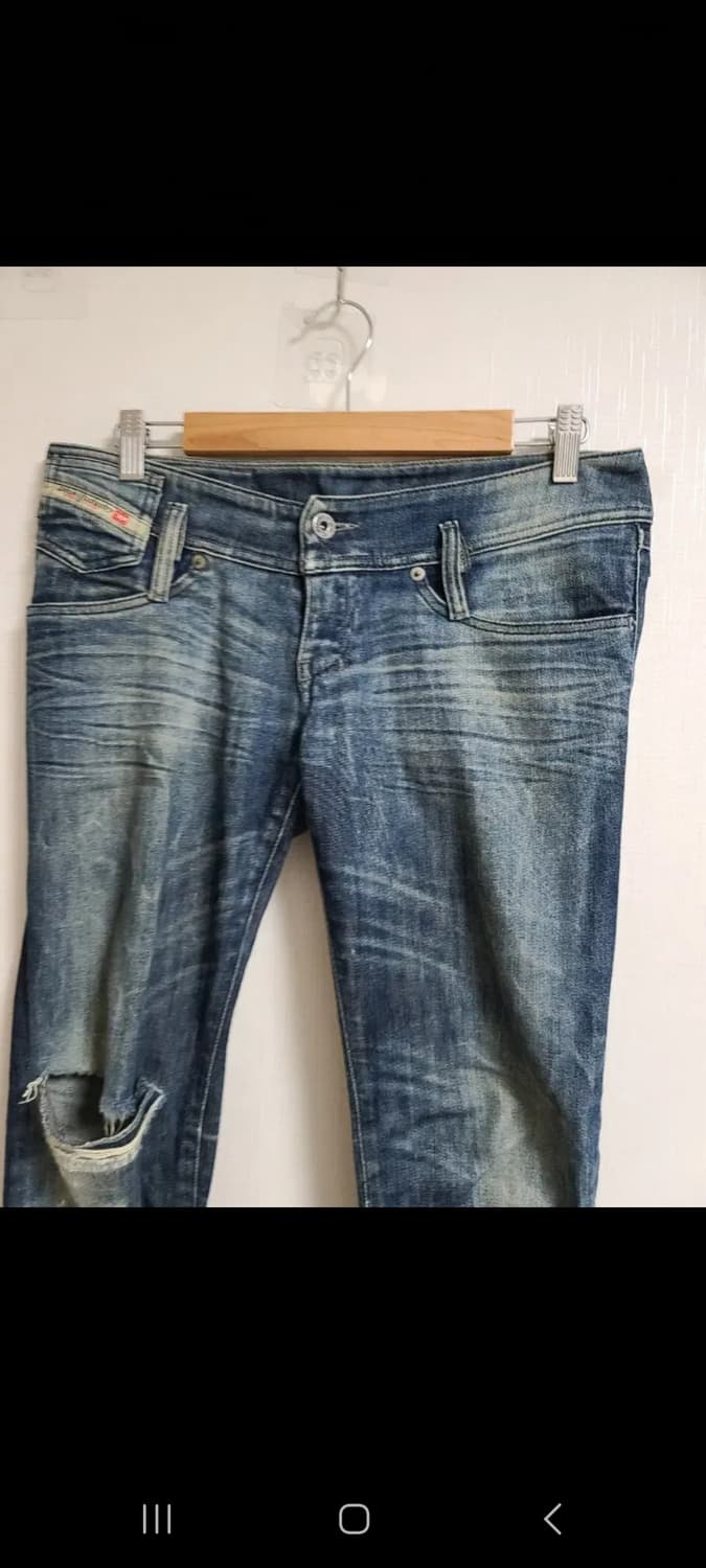 디젤 데미지 워싱 청바지 28사이즈 공용 추천 상품이미지6