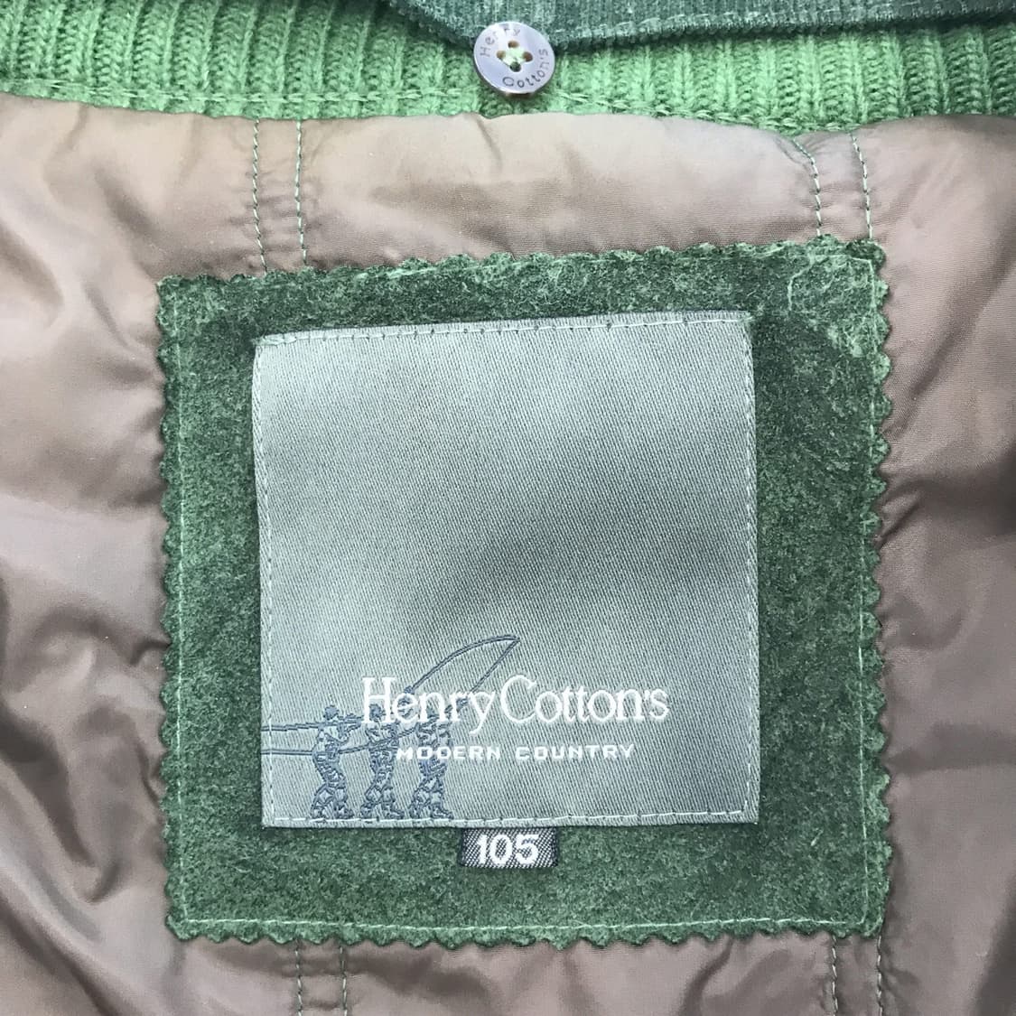 헨리코튼 니트 방풍집업점퍼 [남성105사이즈] 상품이미지5