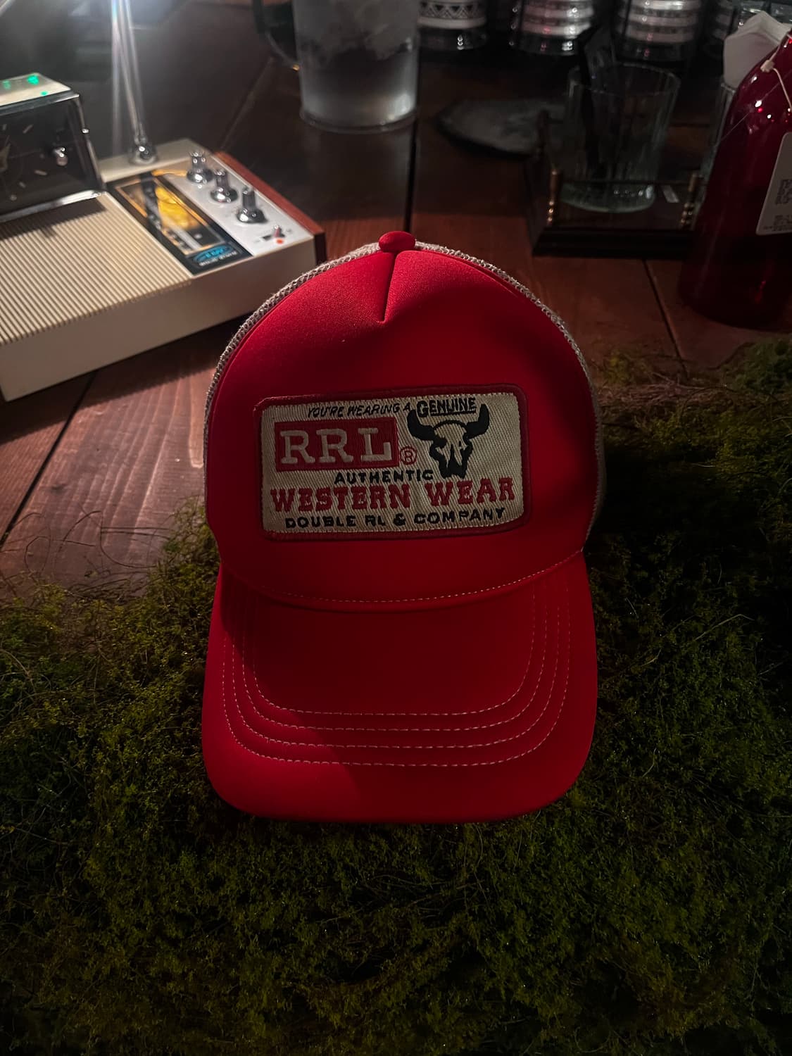 더블알엘 western wear 트러커캡 상품이미지1