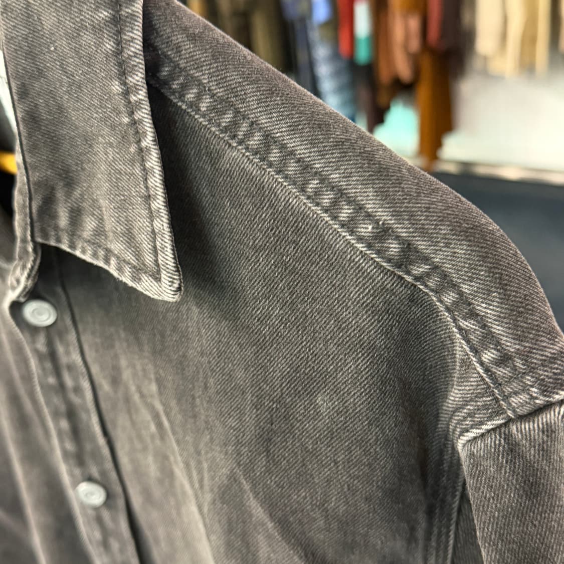 [95] 타임옴므 x 이경돈 데님 셔츠자켓 상품이미지3