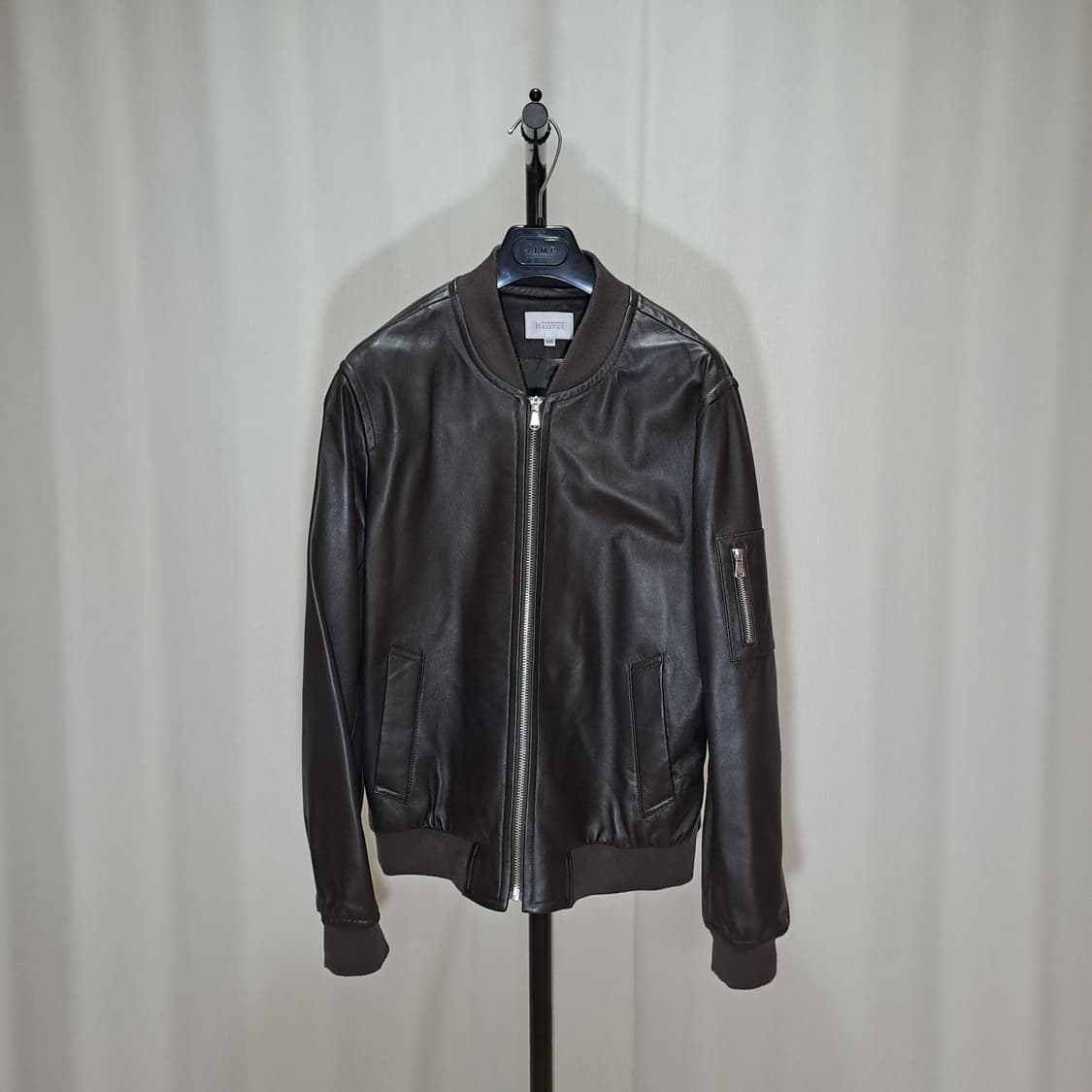 (택포) 헤스티지 양가죽 마원 블루종 105 B303 상품이미지1