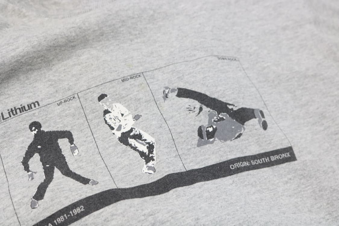 Lithium 80s B-Boy 아카이브 그래픽 티셔츠 (L) 상품이미지5