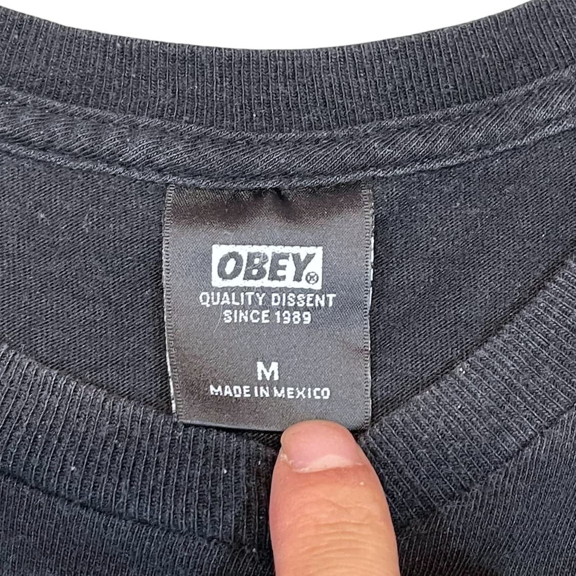오베이 백로고 티셔츠  상품이미지4