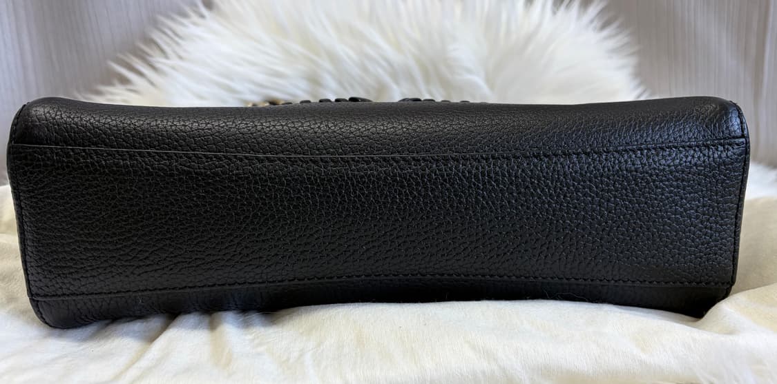 닥스 블랙 DD로고 가죽 체인 크로스백#신품급 상품이미지6