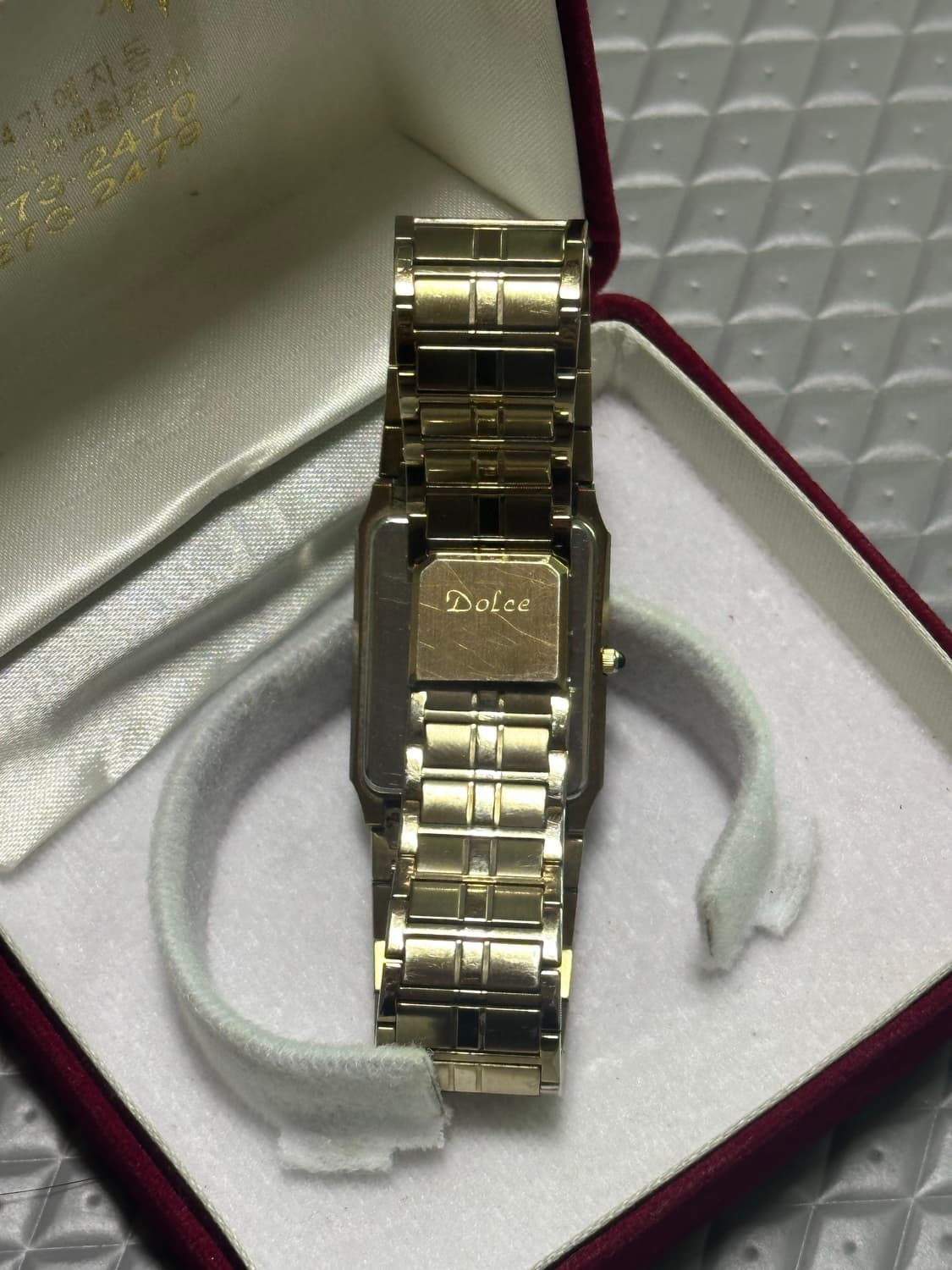 세이코 돌체 금장 시계 상품이미지2