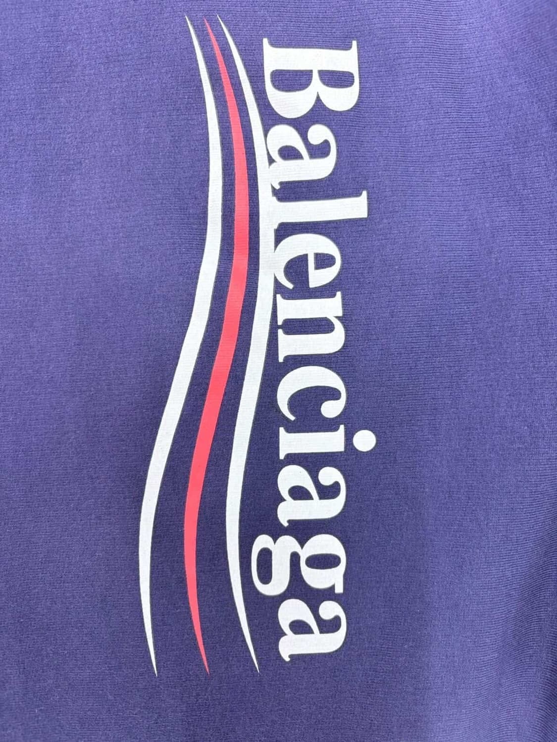 발렌시아가 미디움핏 웨이브 후드티 무하자 상품이미지3