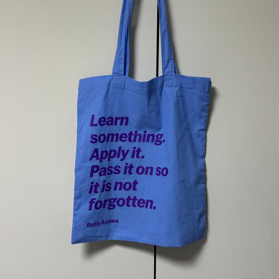 모마 MOMA 에코백 라이트블루 상품이미지4