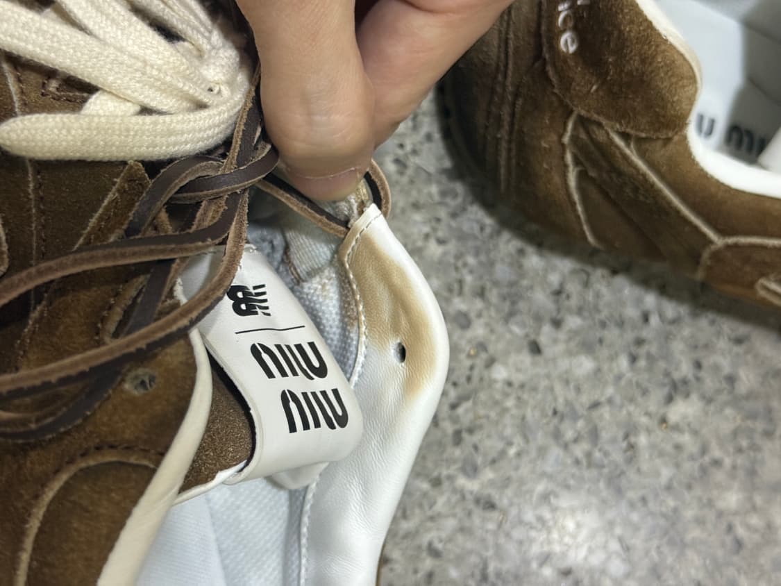 미우미우 x 뉴발란스 530 시나몬 eu43사이즈 상품이미지4