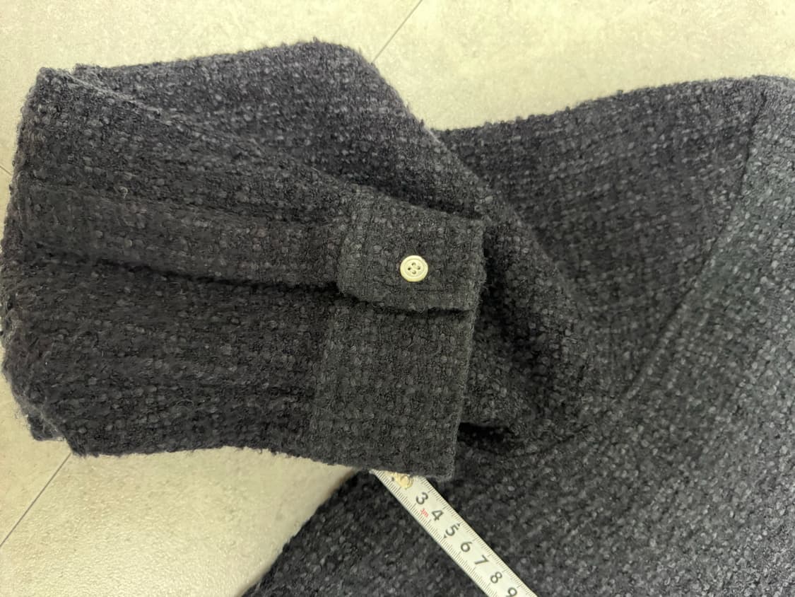 youth 유스 트위드 하프 집업 니트 m사이즈 비헤비어 바스통 드레익스 상품이미지6