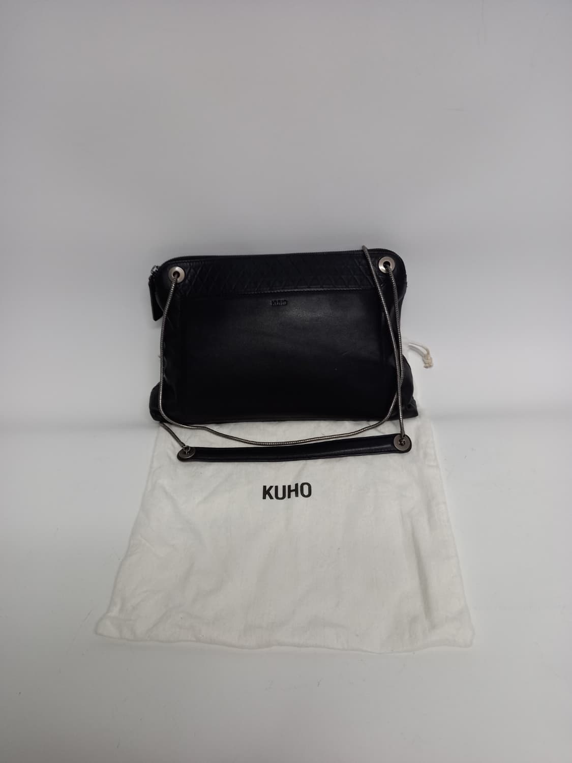 구호 KUHO 블랙 크로스 숄더백 상품이미지1