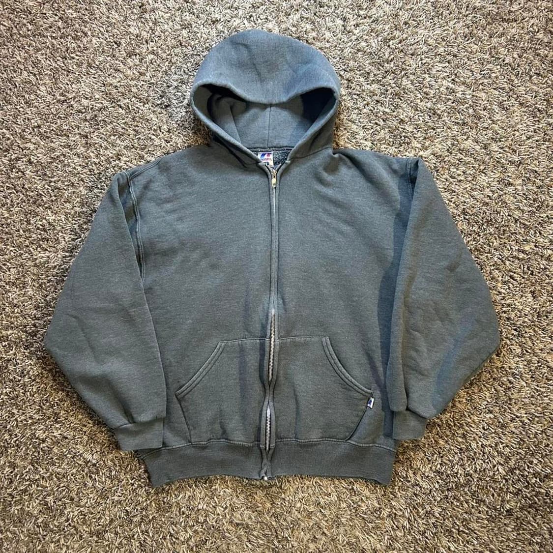 00s 온두라스 러셀 애슬레틱 후드집업 그레이 상품이미지1