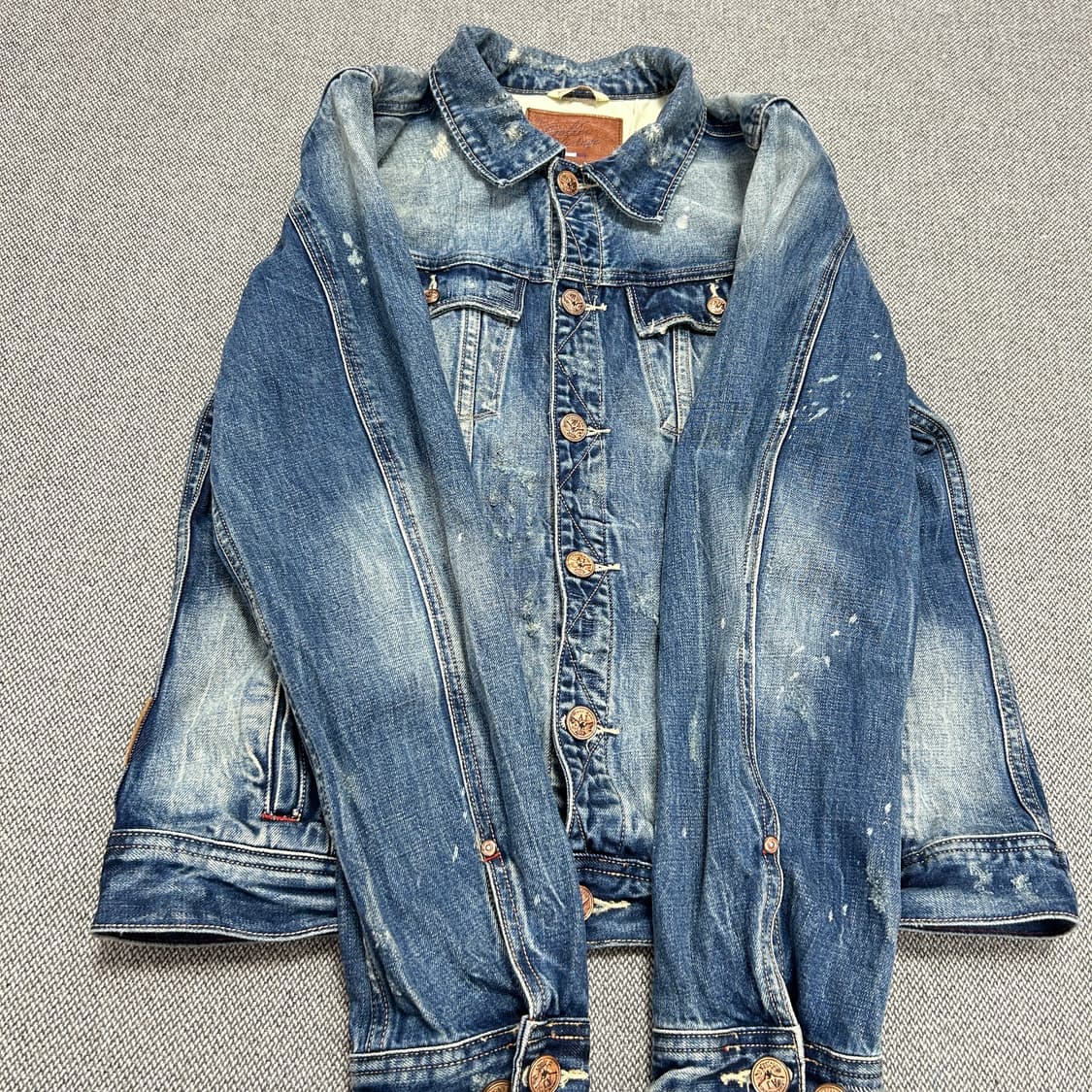 아르마니 빈티지 디테일 데님자켓(XL) 상품이미지5