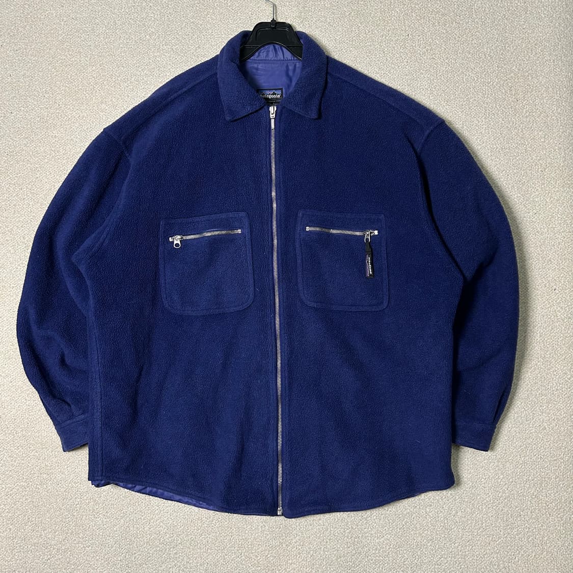  (XL) 90s USA 파타고니아 신칠라 플리스 셔츠 집업 자켓  상품이미지2