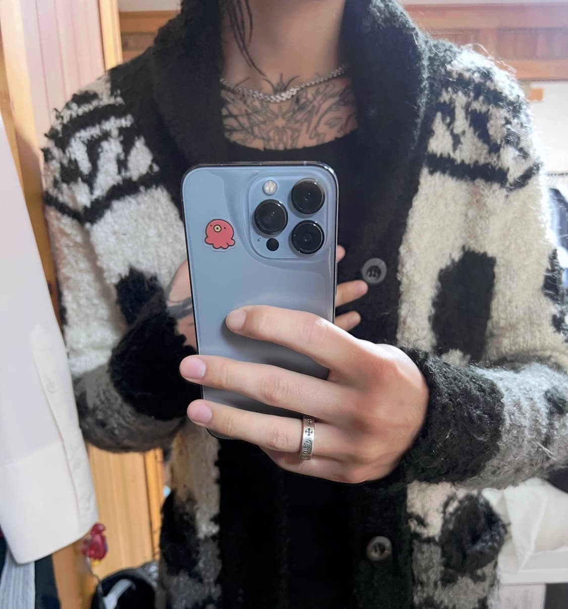 Skull Cardigan 상품이미지3