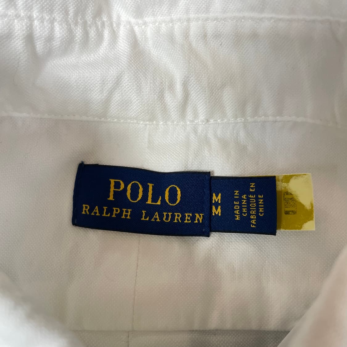 폴로랄프로렌 네이비포니 화이트 긴팔 셔츠 M 상품이미지4
