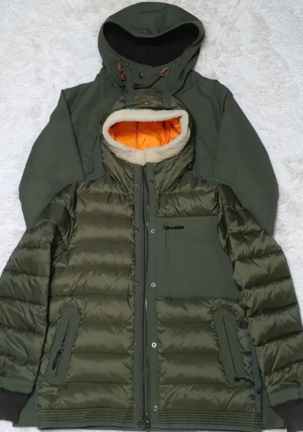 이스트로그 장진호 파카 올리브 색상 M 상품이미지7