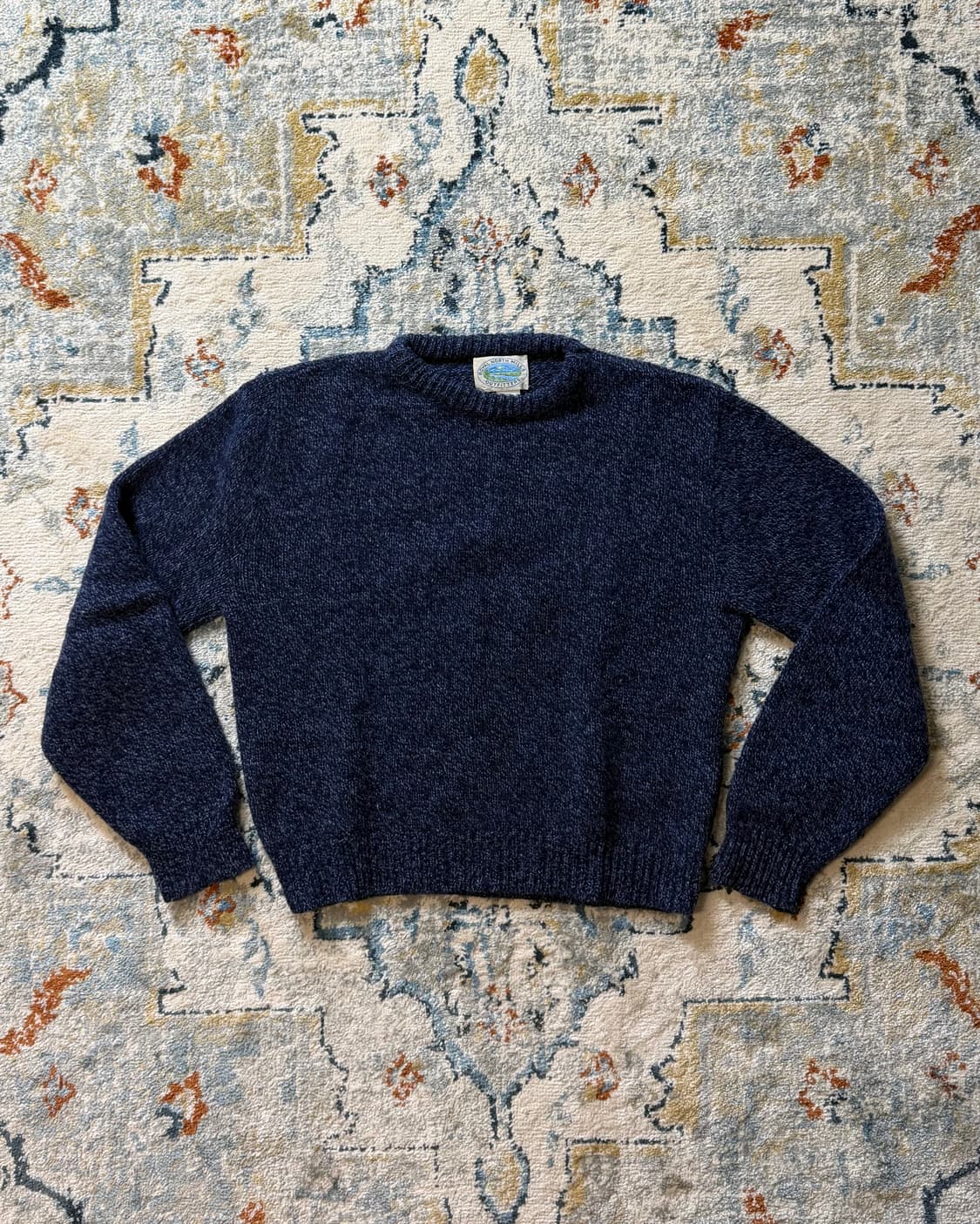 90s Royal North Mills 울 니트 / USA MADE 상품이미지2