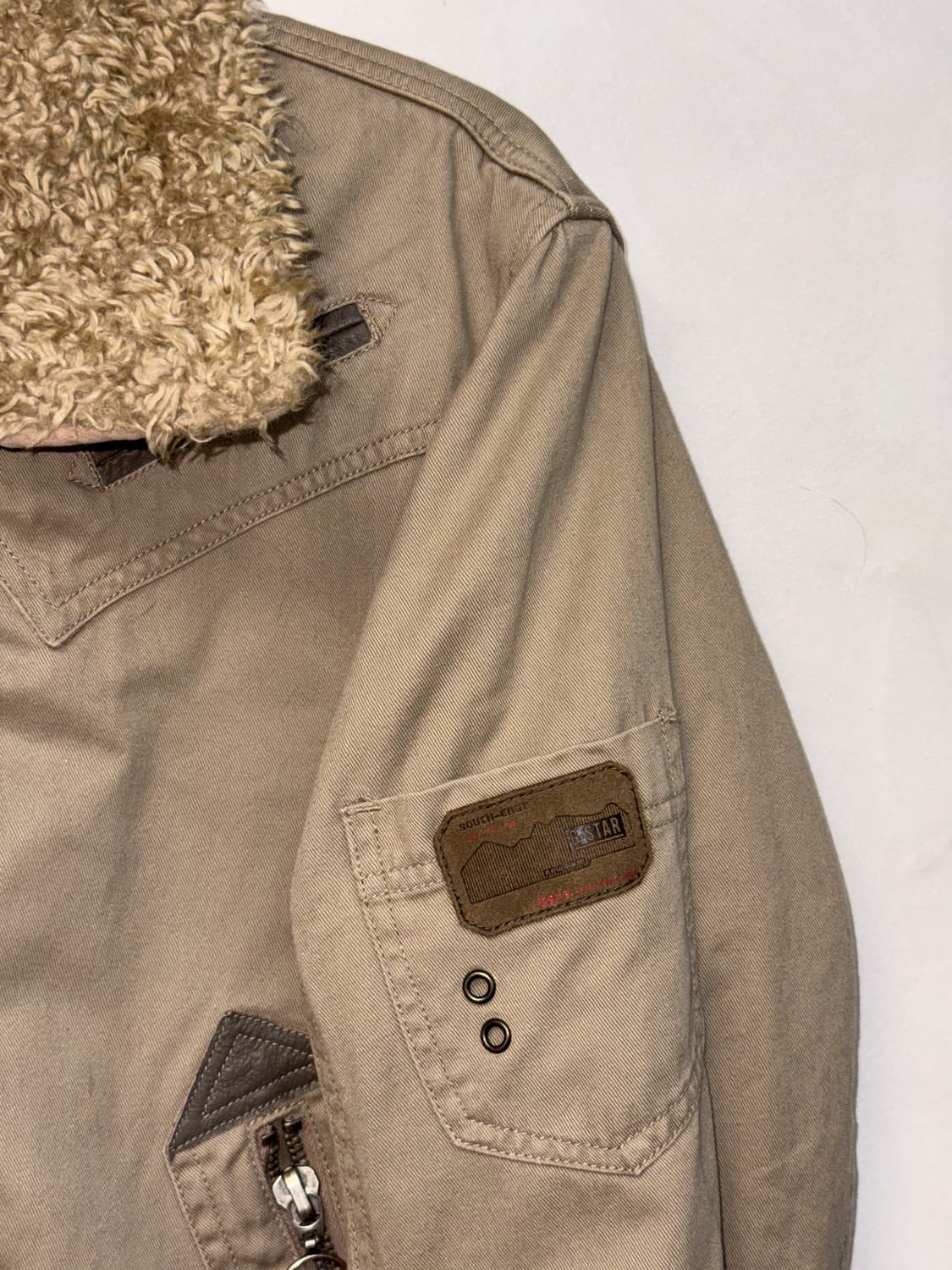 G-Star raw beige two ways cotton bomber  상품이미지4