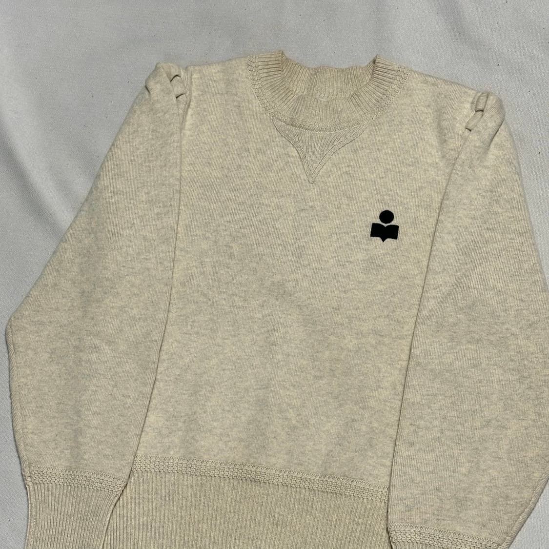 34 이자벨마랑 켈라야 로고 코튼 니트 상품이미지1