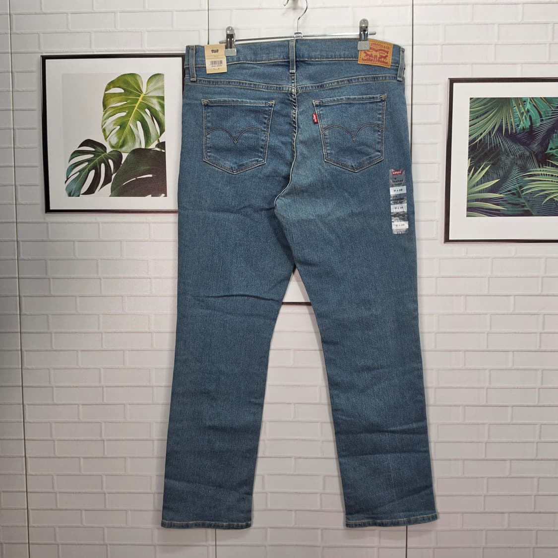 리바이스 314 셰이핑 스트레이트 여성 진 데님 청바지 31사이즈 새상품 상품이미지4