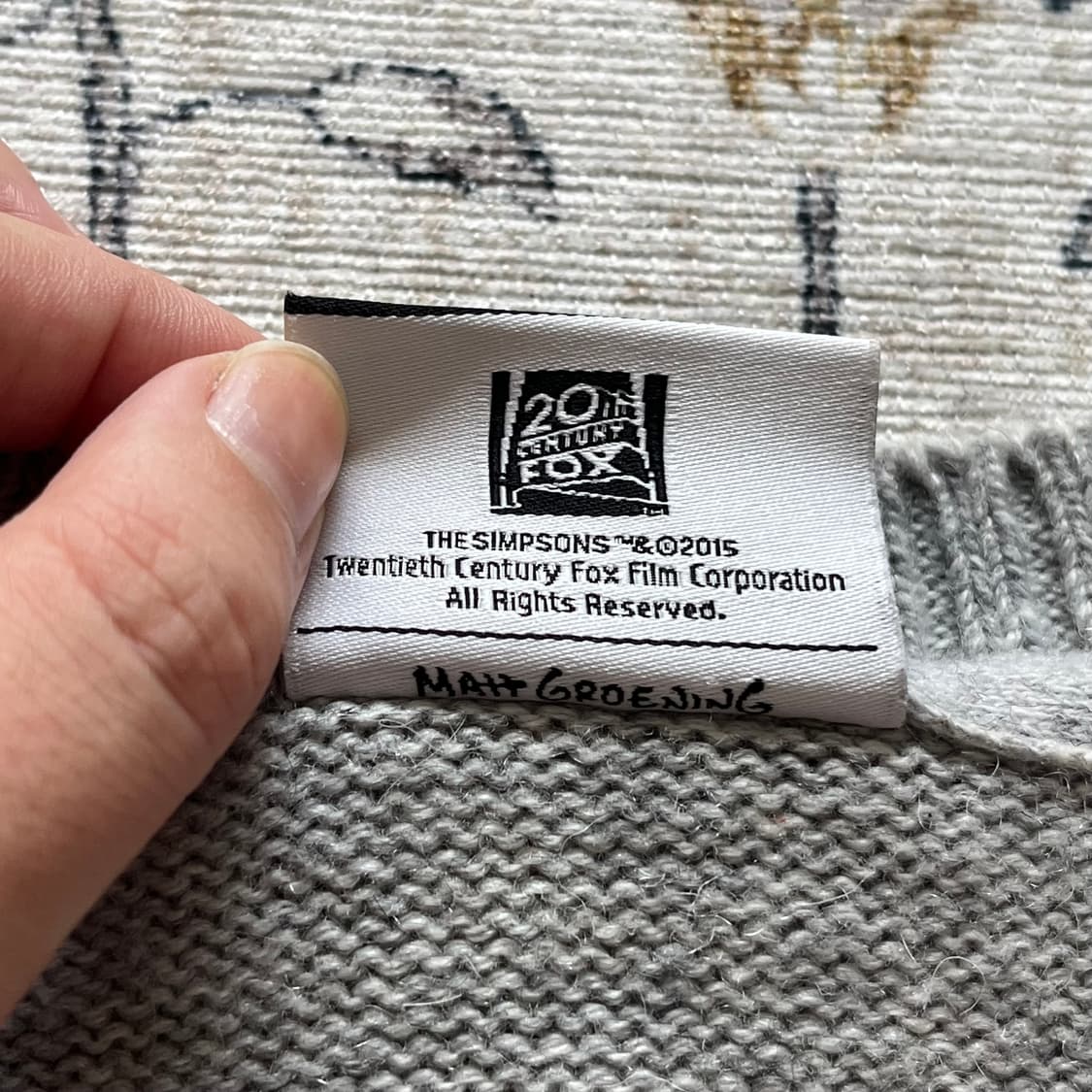 더심슨 바트심슨 니트 상품이미지4