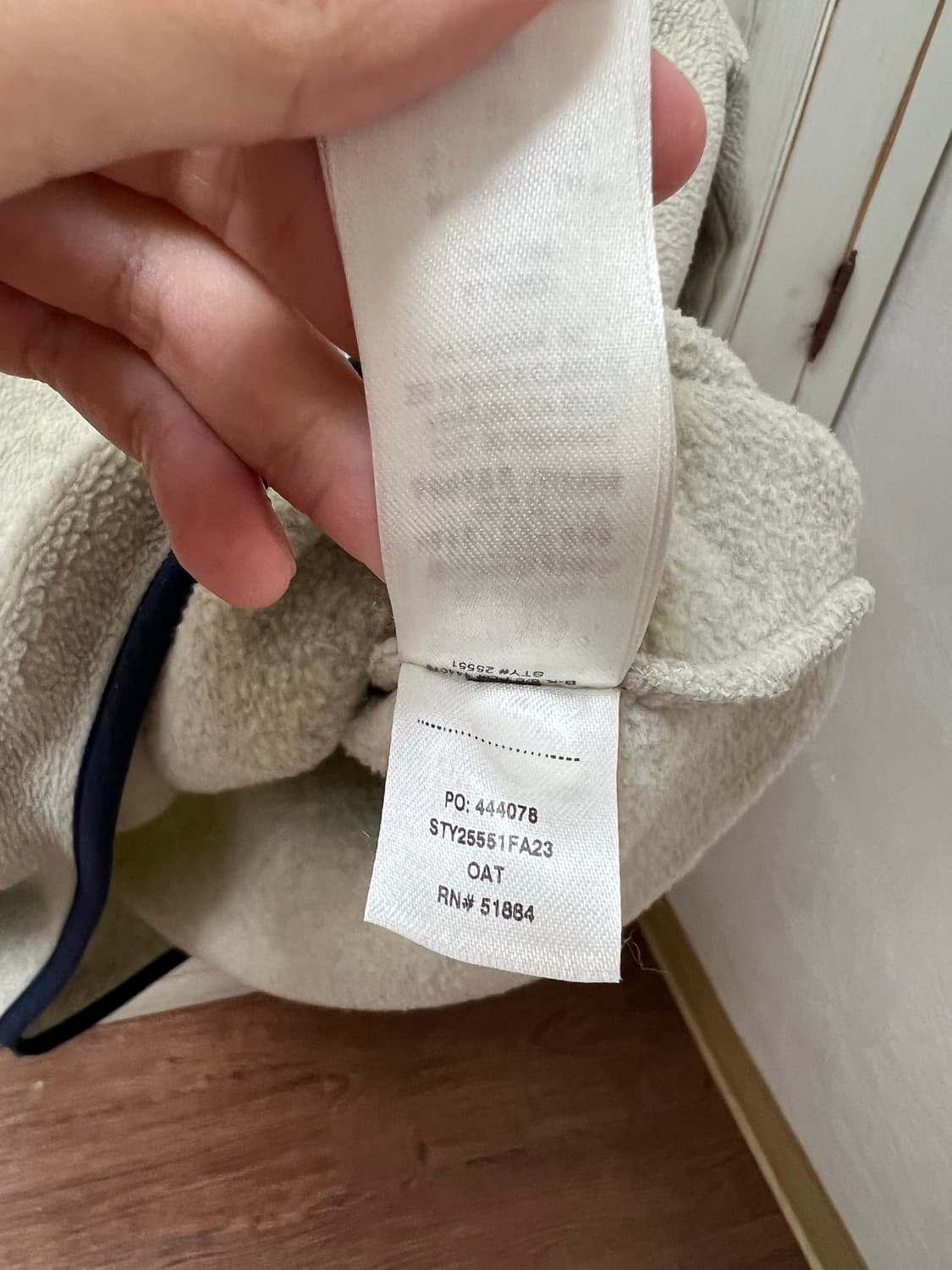 파타고니아 신칠라 풀오버 M 오트밀 상품이미지10