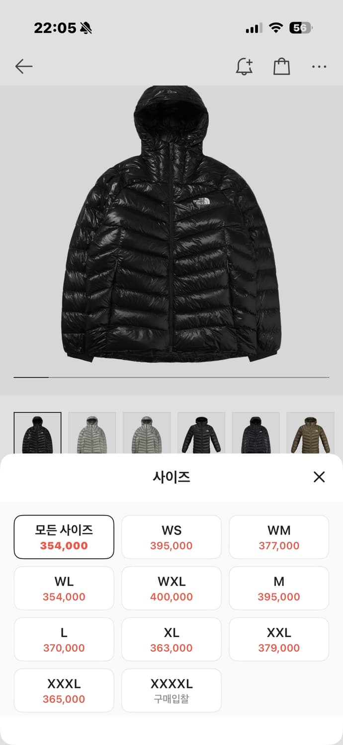 노스페이스 써밋 마테호른 RDS 다운 자켓 에보니 상품이미지2