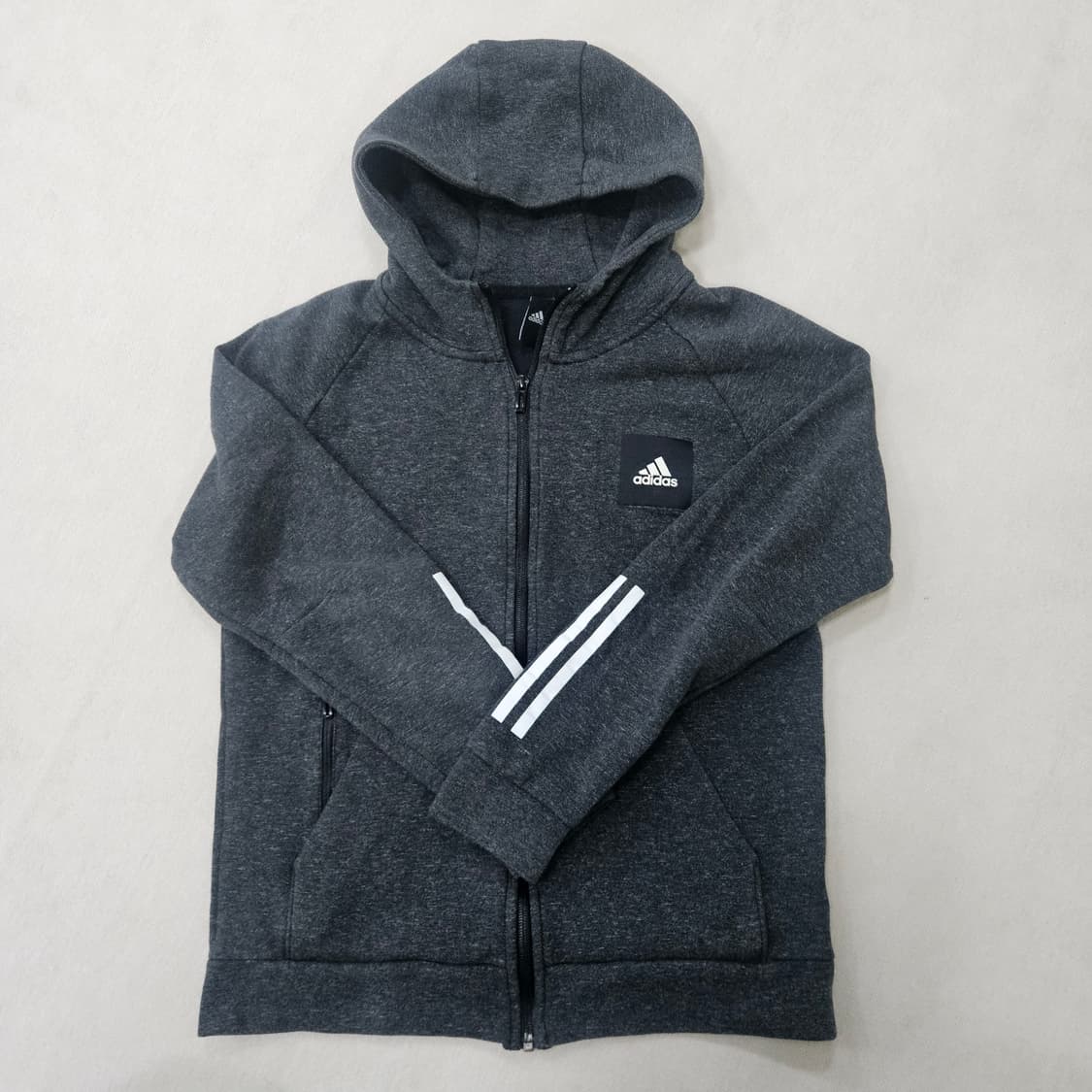 160 아디다스 키즈여성 후드집업 0303Y 상품이미지1