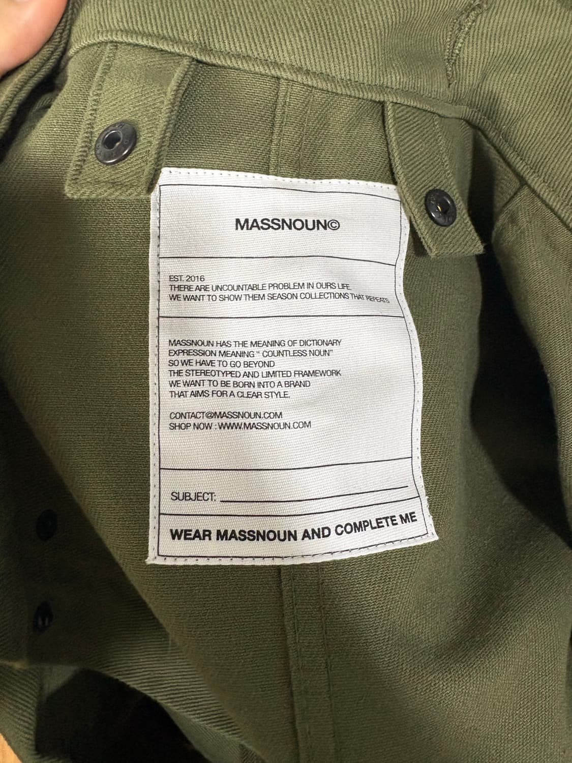 M-65 fishtail 야상 상품이미지4