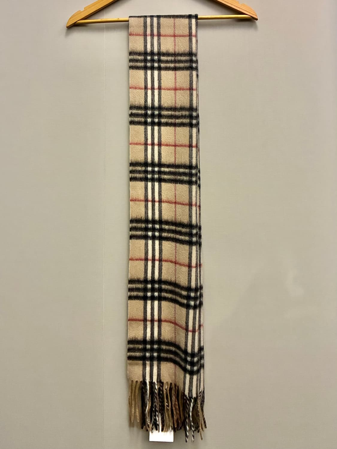 BURBERRY 버버리 런던 체크 램스울 머플러 목도리 상품이미지4