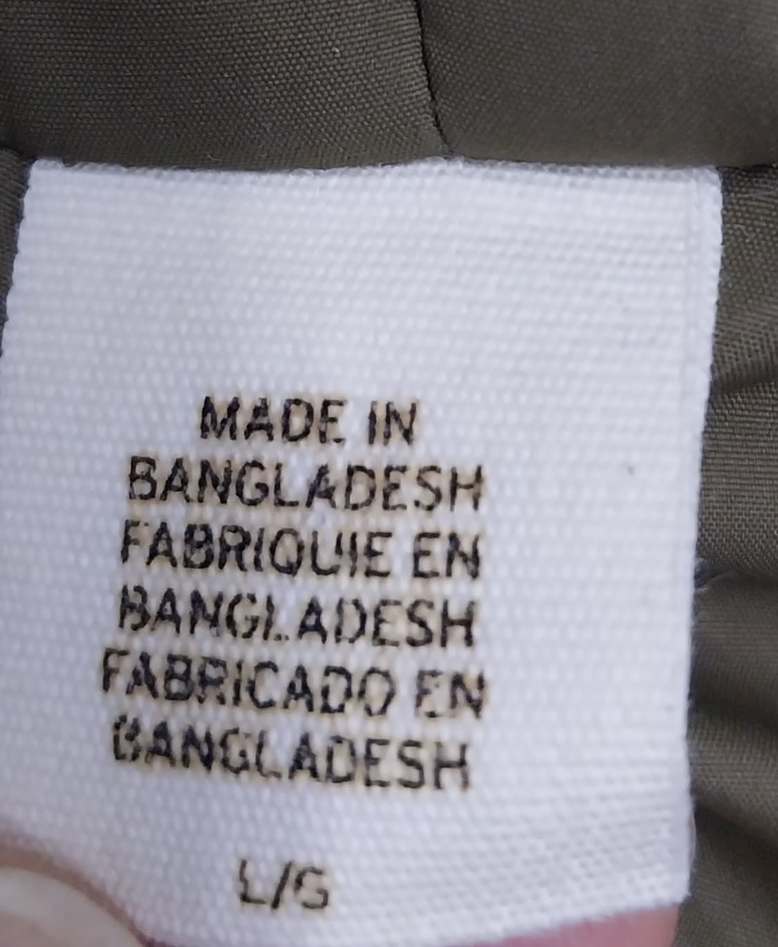 리바이스 카키색 후드 패딩 L 상품이미지5