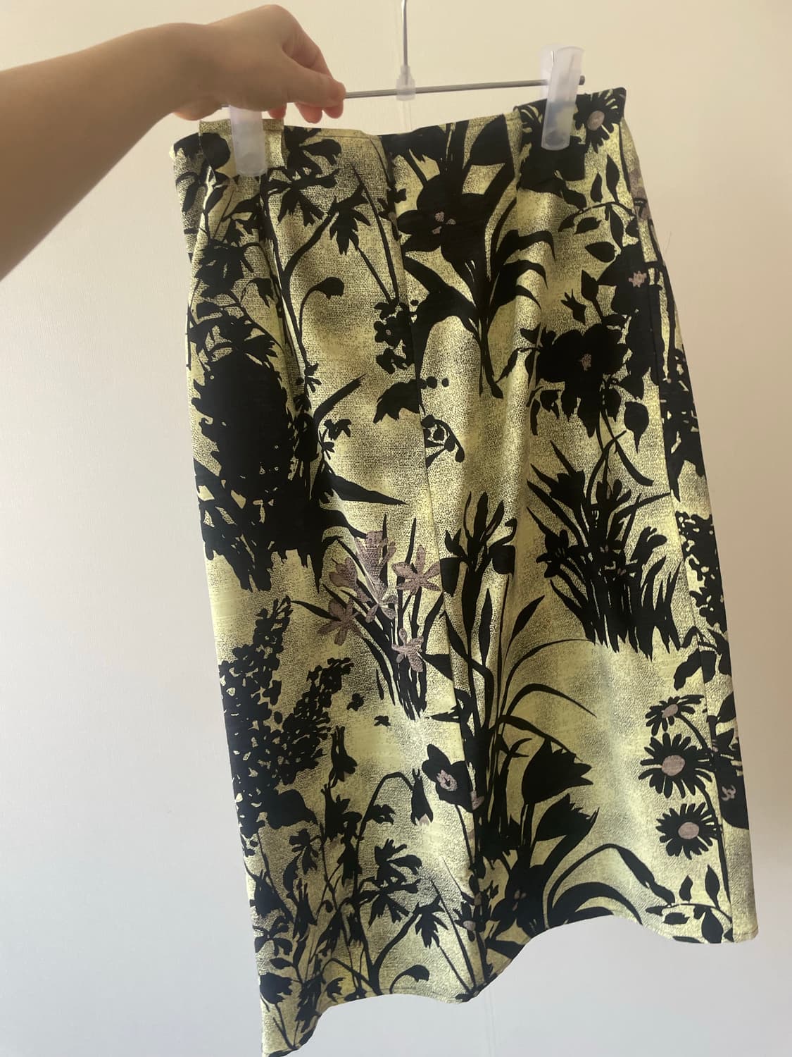 teak 스커트 arc silk print skirt 상품이미지2