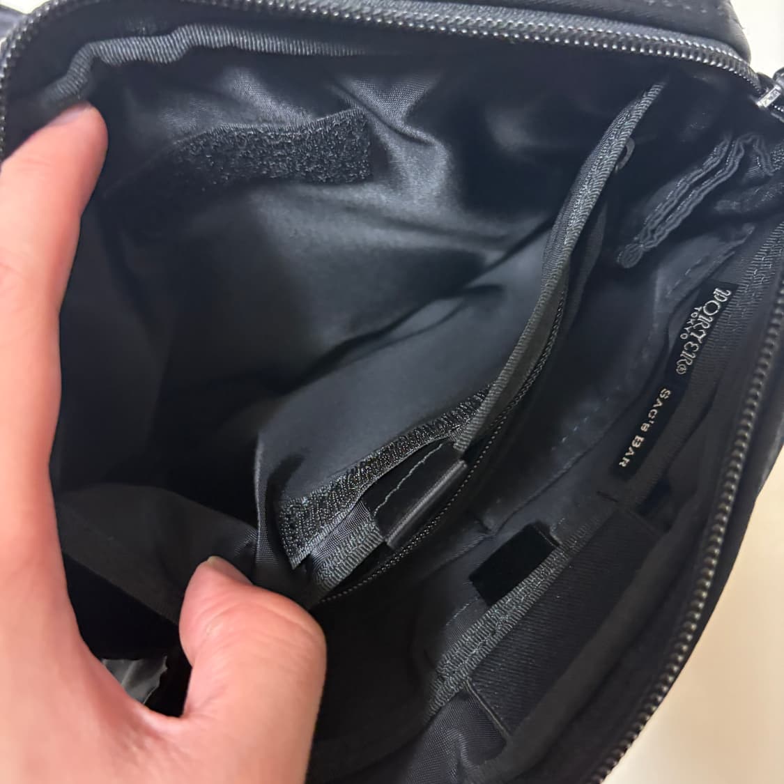 Porter x SAC’s Bar 블랙 숄더백 상품이미지8
