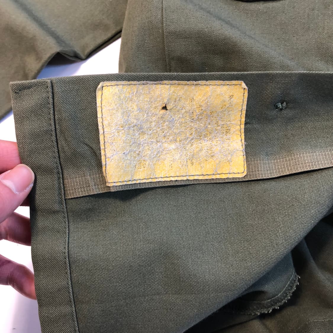 70s US Army 퍼티그 셔츠 민트급 상품이미지5