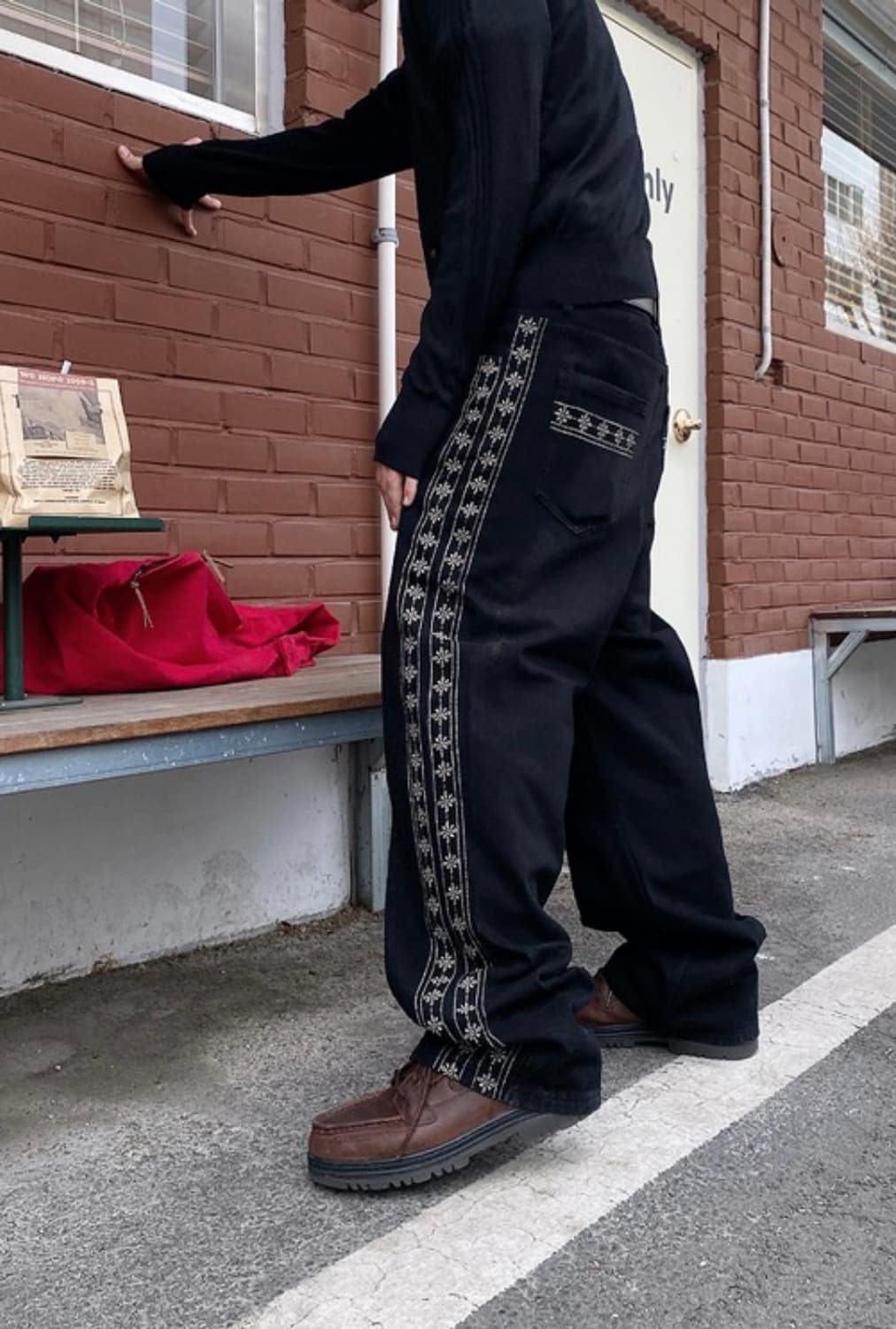 홀리인코드 팬츠 L 상품이미지1