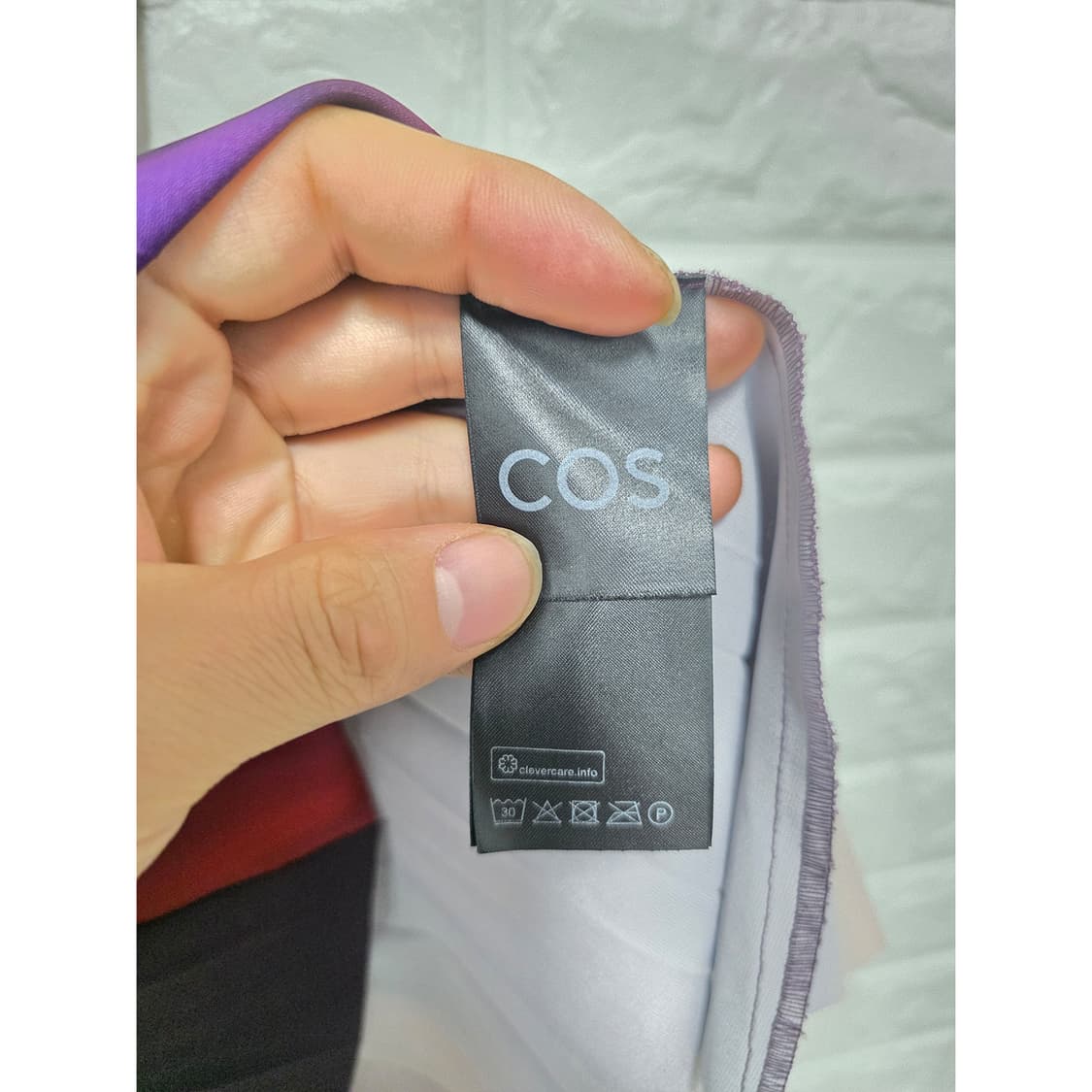 코스 COS 멀티컬러 밴딩 플리츠 스커트 EUR 34 상품이미지3