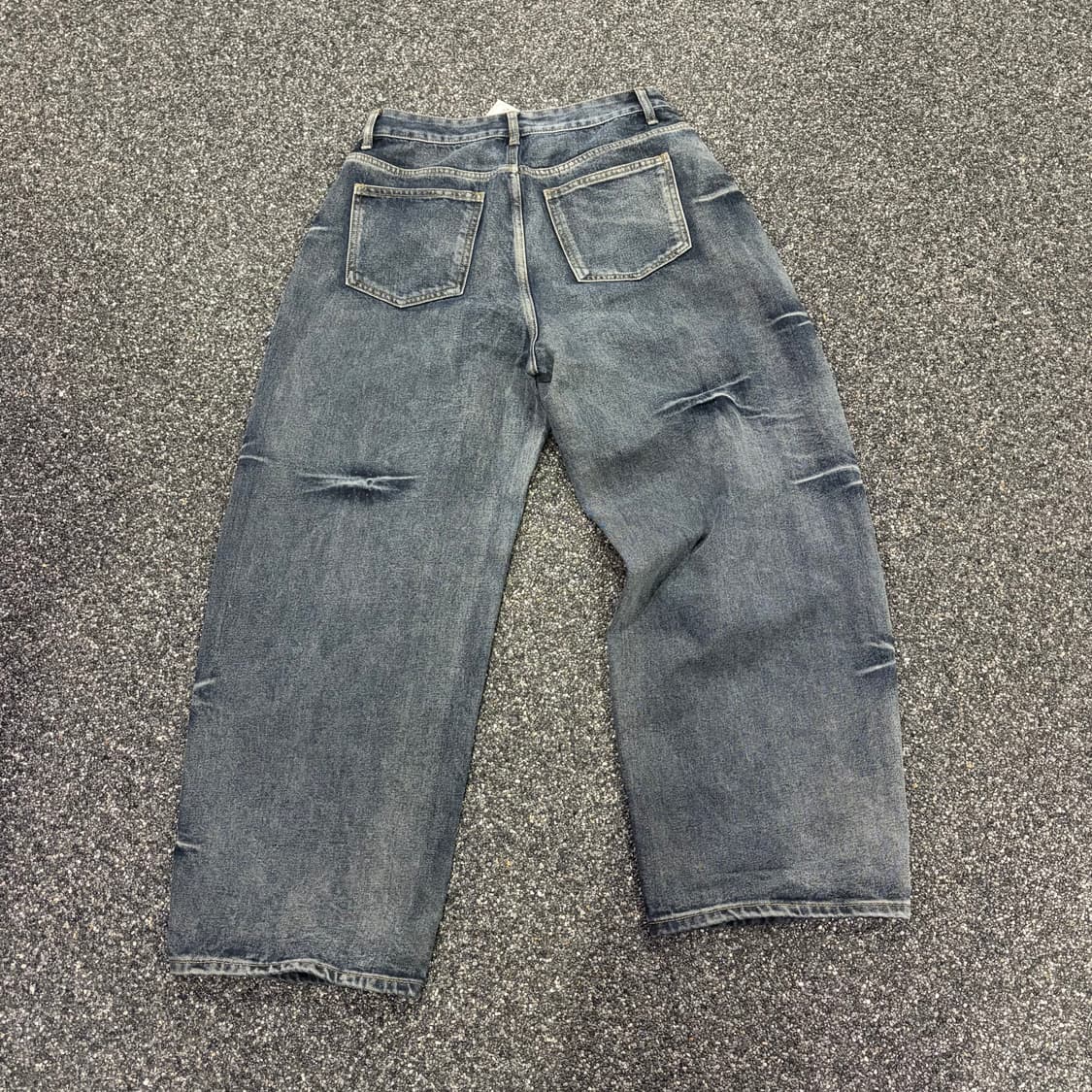 ANOLORCODE 포인트워싱 와이드데님팬츠 B3939 상품이미지5