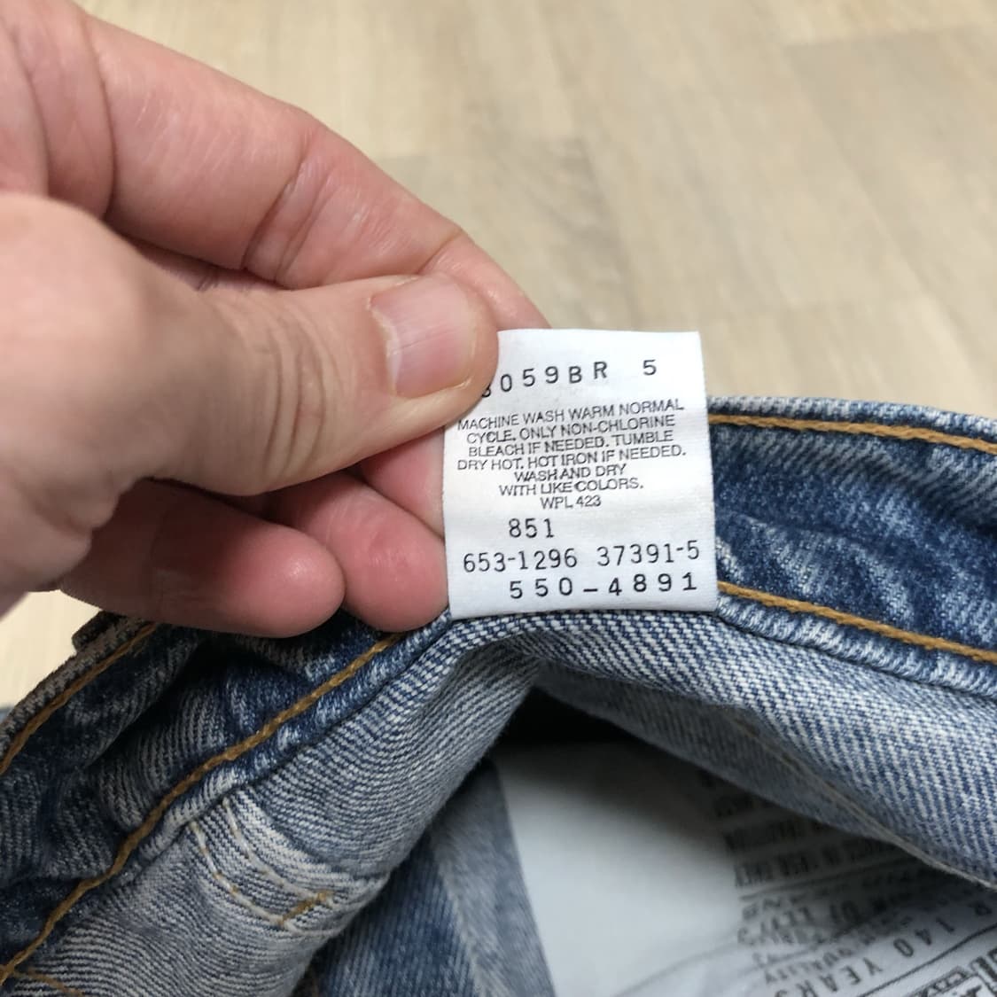 (31) 90's 리바이스 Levi's 미국제 550 릴렉스드핏 데님 상품이미지7