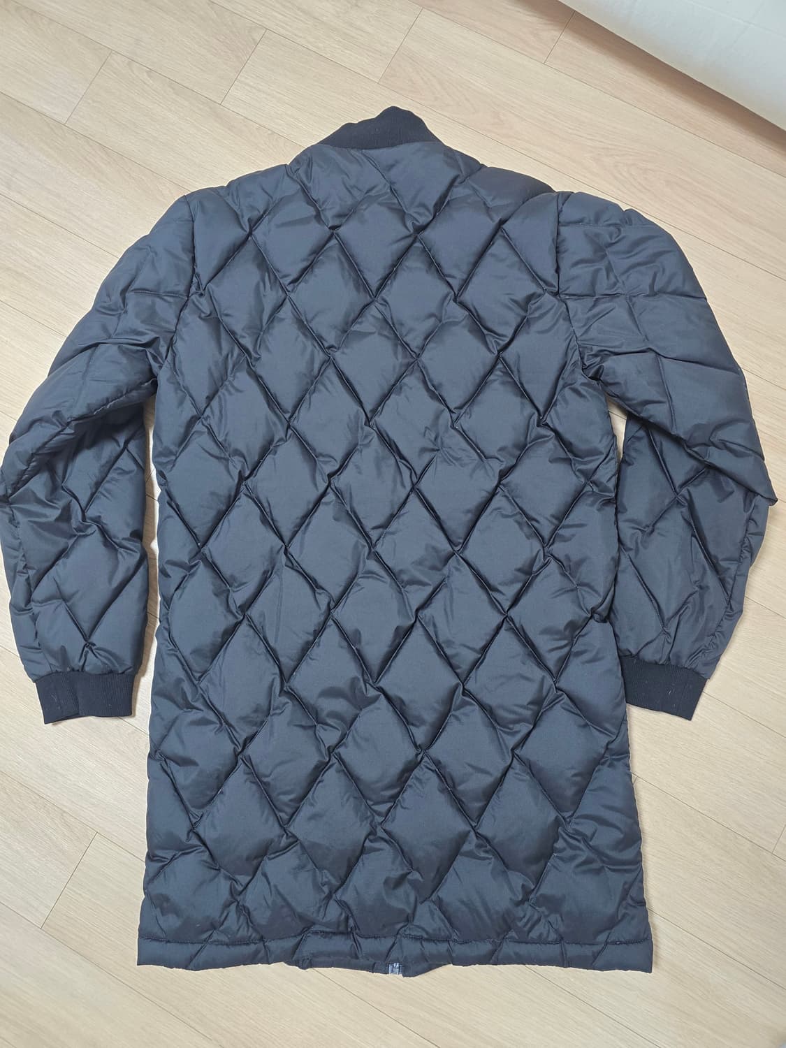 푸마 오리털 퀄팅 롱패딩 L 상품이미지5