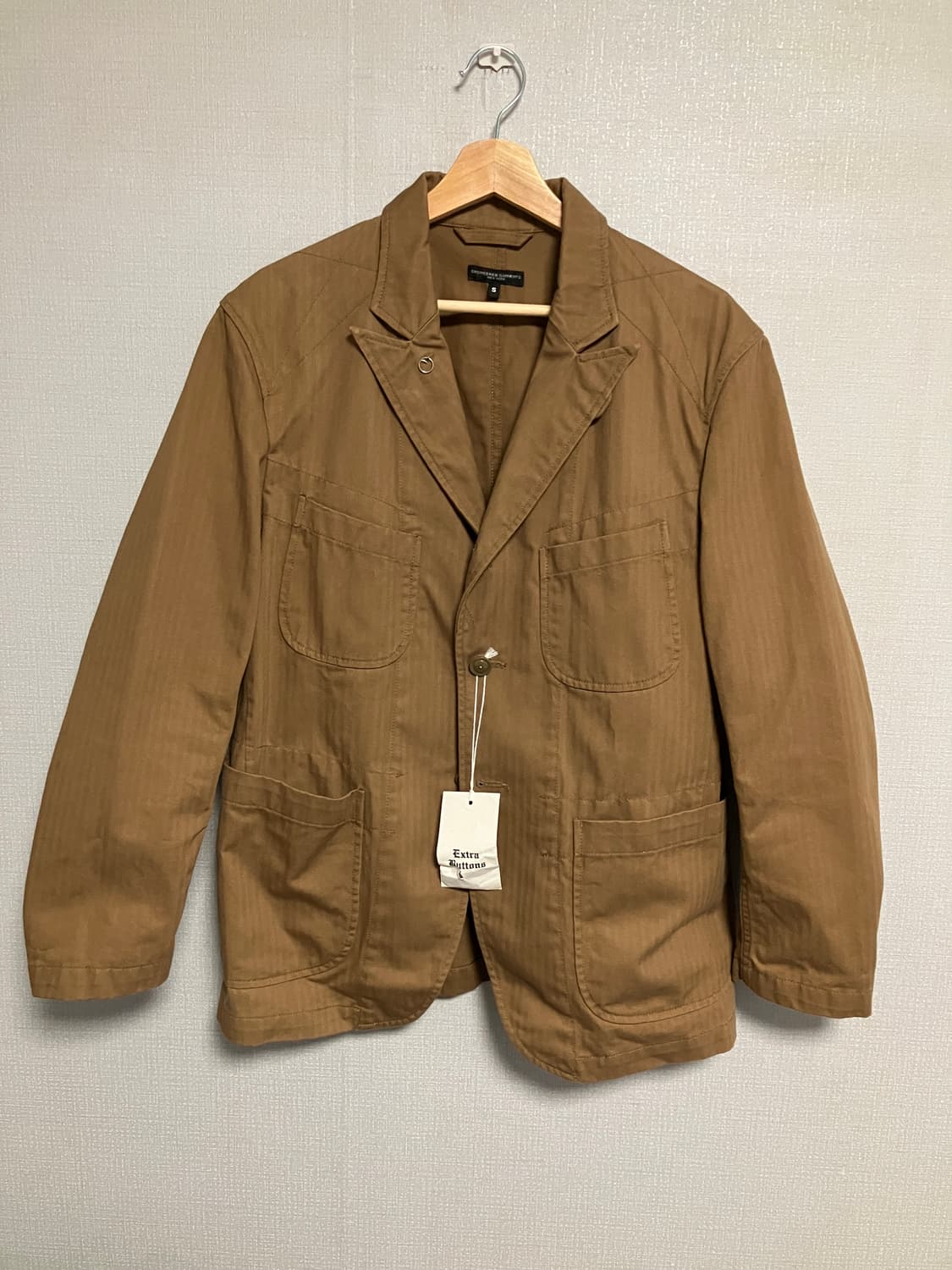 [S] 엔지니어드가먼츠 베드포드 HB Twill (Khaki) 상품이미지1