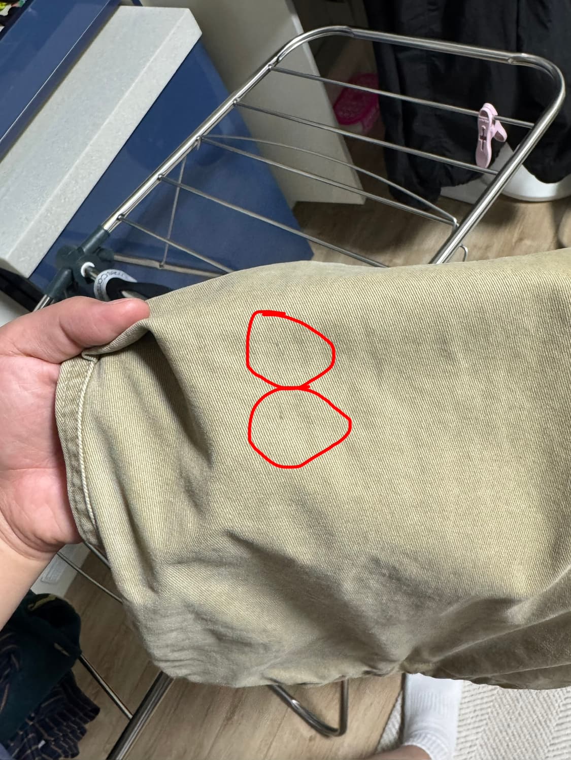 [0]노운 워시드 카고팬츠 베이지 상품이미지2