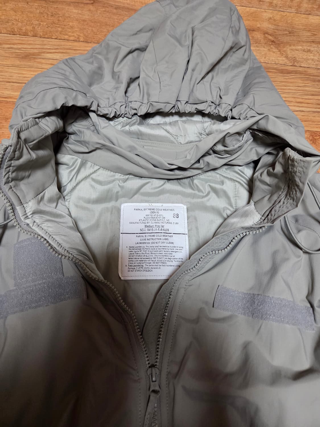 미군 ECWCS 레벨7 프리마로프트 파카 OG 상품이미지3