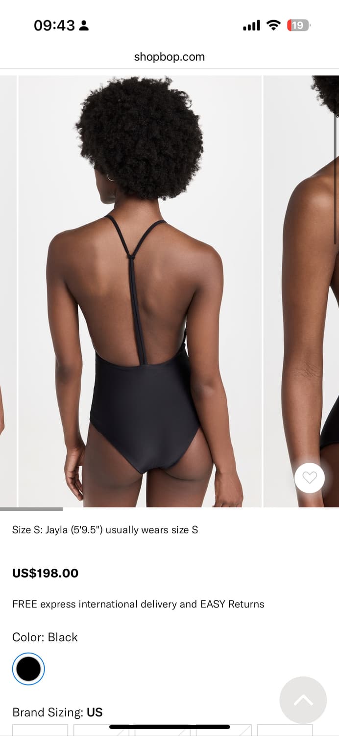Jade swim 원피스 수영복 M 상품이미지5