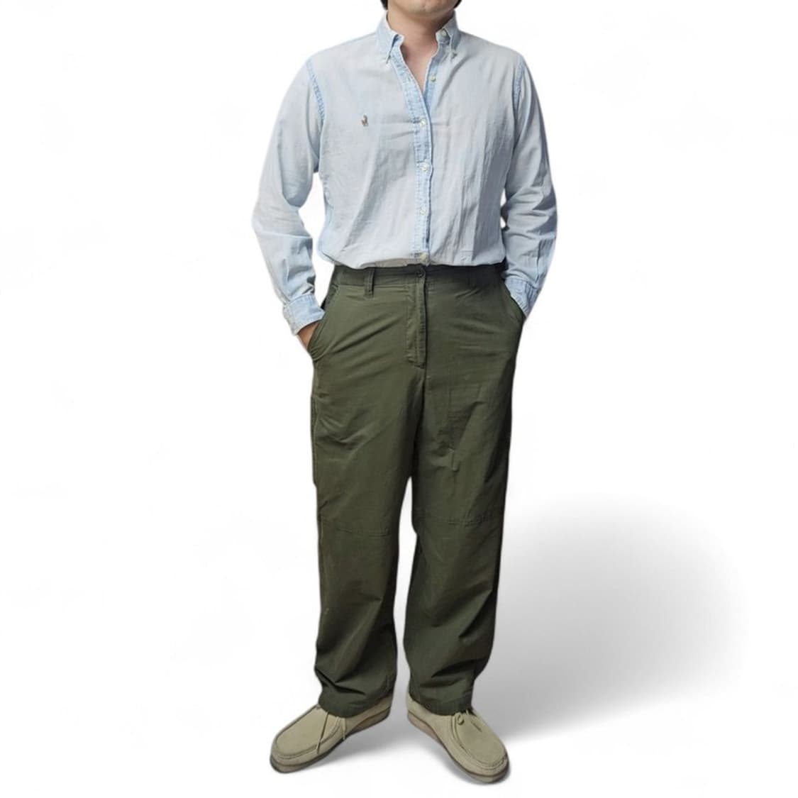 폴로 랄프로렌 큐알 데님셔츠 M M0238 상품이미지2