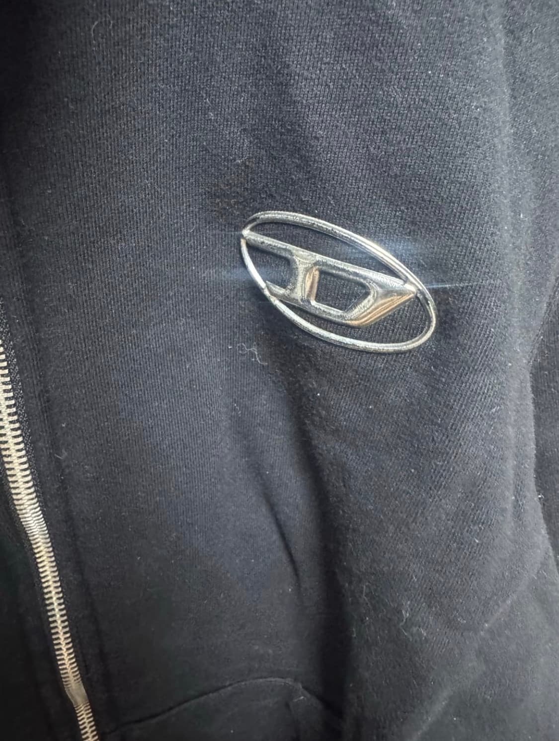 디젤 스웨트 셔츠 블랙L 상품이미지3